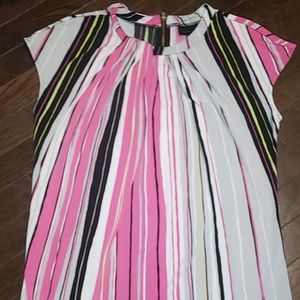 Worthington Pretty pink  Cap Sleeve Top size M